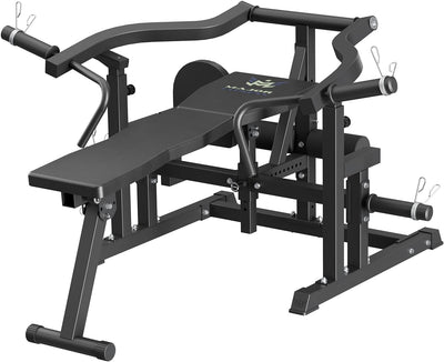 Drone P1 Bench Press Rack with Independent Arms – Adjustable Flat & Incline Bench Press for Chest & AB Workouts – Perfect Home Gym Equipment