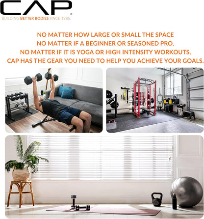 Barbell Power Rack with Pull up Bar & Attachments - Multiple Colors