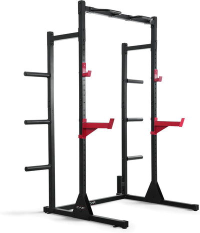 Barbell Power Rack with Pull up Bar & Attachments - Multiple Colors
