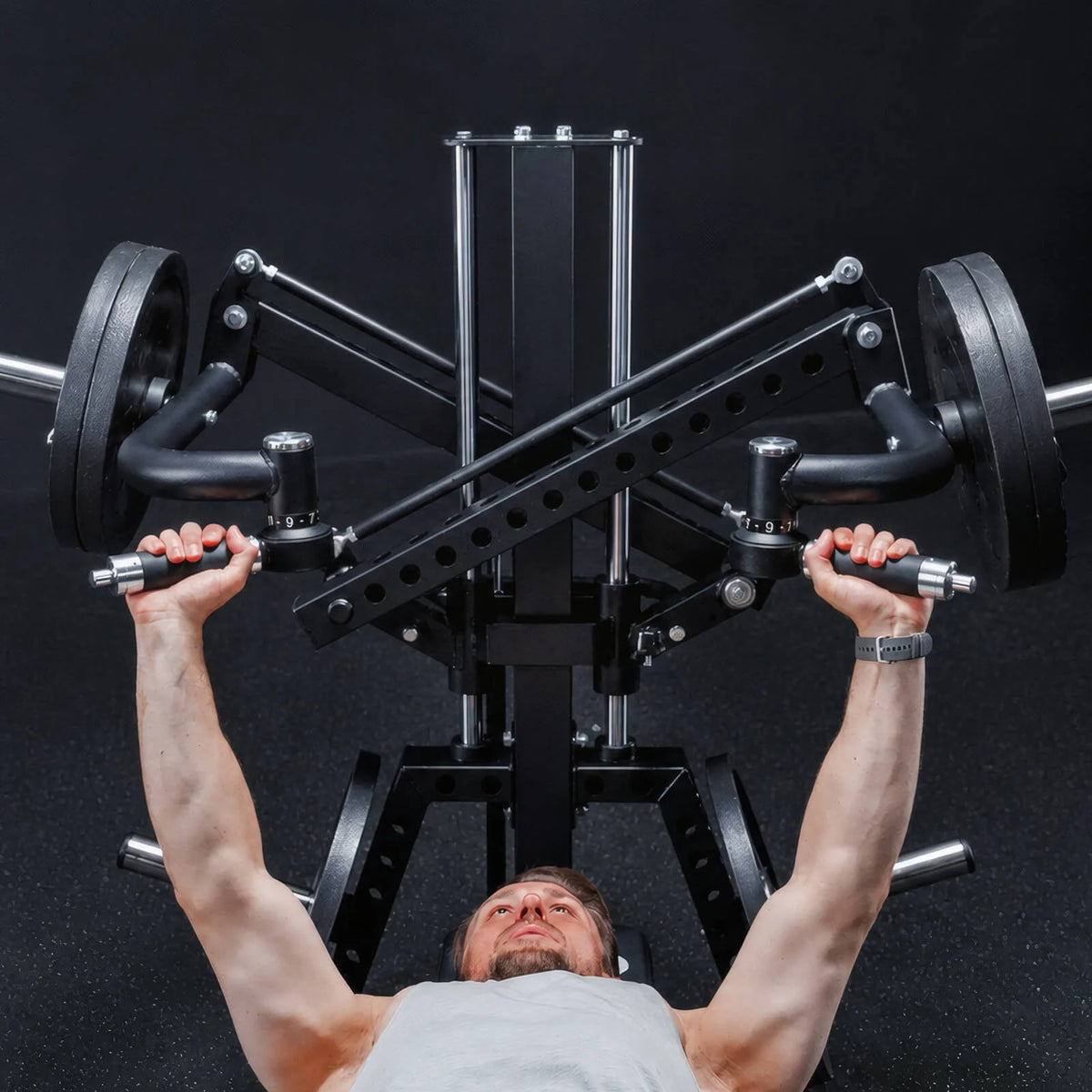 FID Bench Press Shoulder Press Machine V8