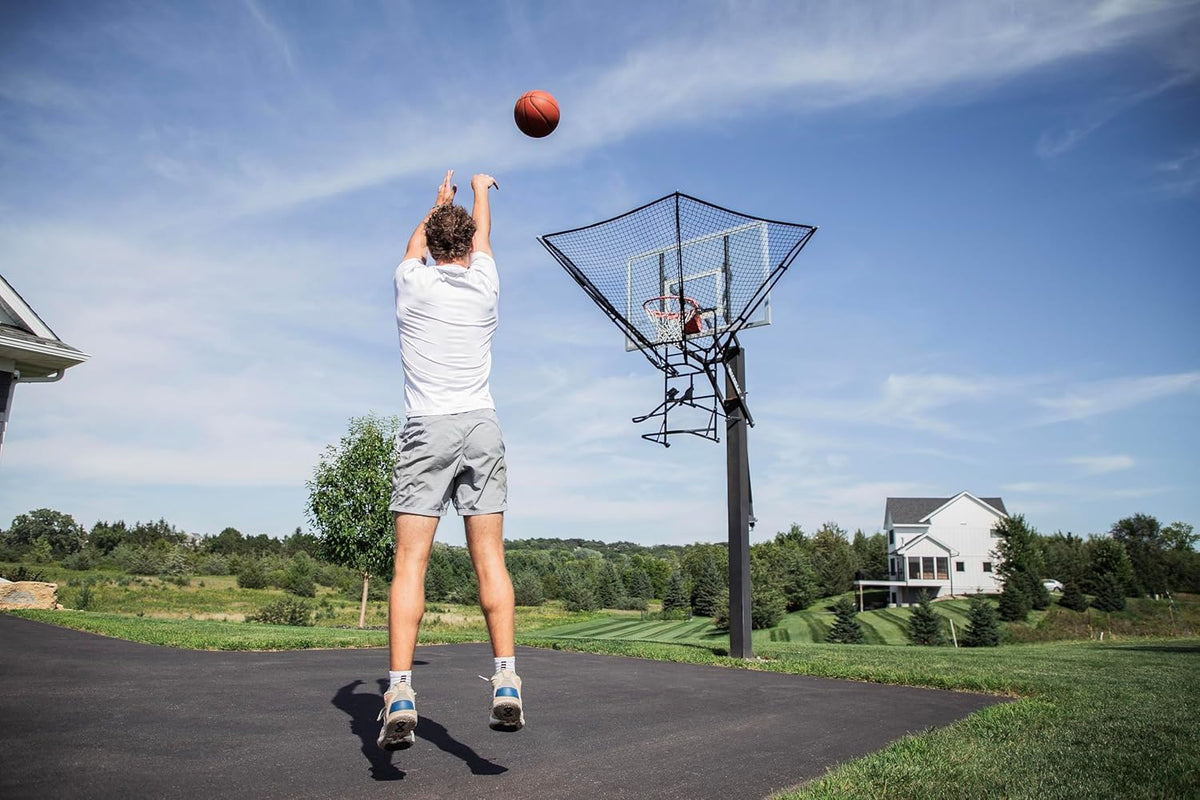 IC3 Basketball Shot Trainer Rebounder with Net Return System