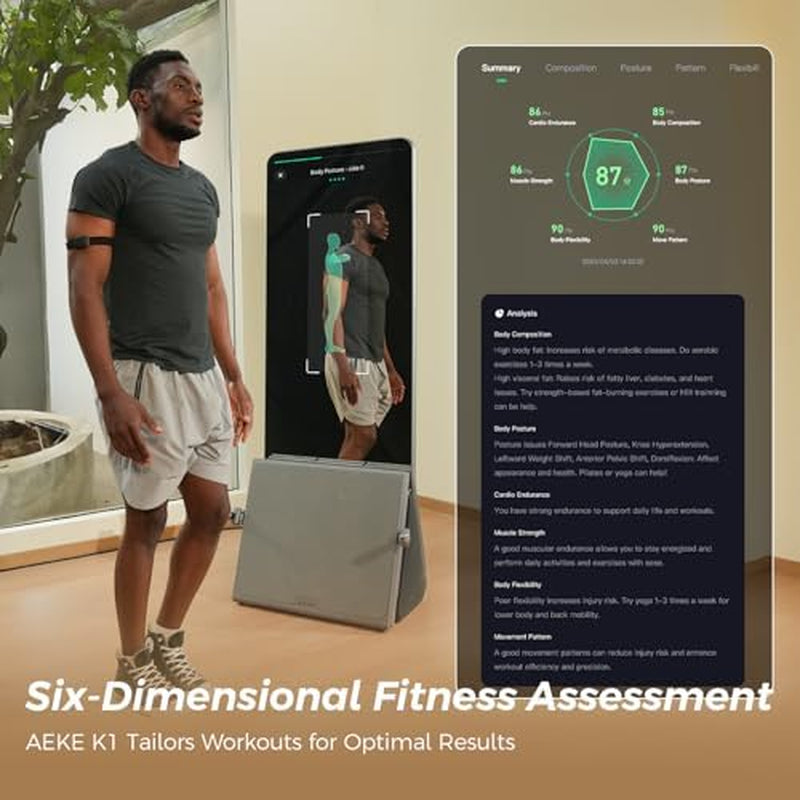 K1 Smart Home Gym System+Yoga Mat