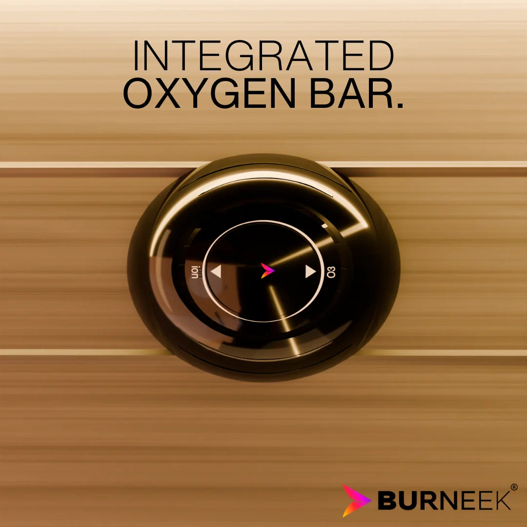 Burneek® Onyxeek: 1-Person Full-Spectrum Quartz Infrared Sauna