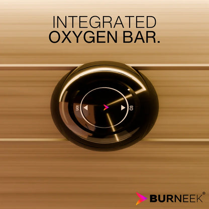 Burneek® Onyxeek: 1-Person Full-Spectrum Quartz Infrared Sauna