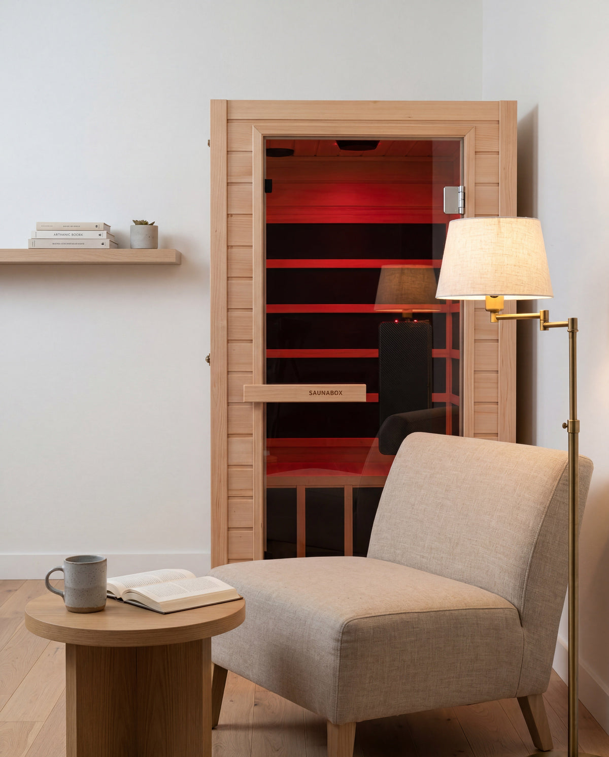 ® Solara: 1-Person Full Spectrum Infrared Sauna