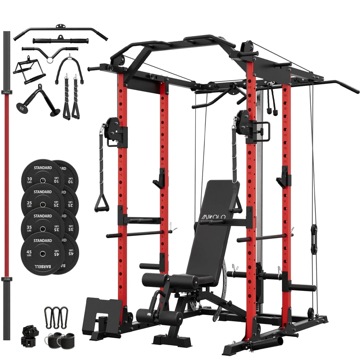 K6 Power Rack All-In-One Home Gym