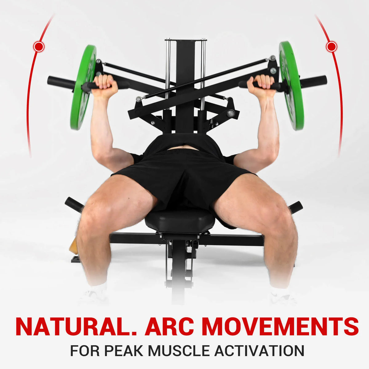 3-In-1 Bench Press Shoulder Press Machine V7