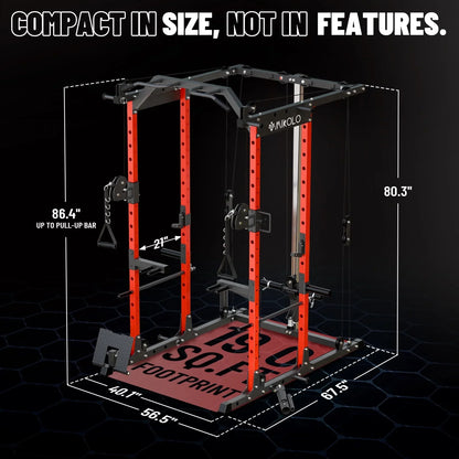 K6 Power Rack All-In-One Home Gym