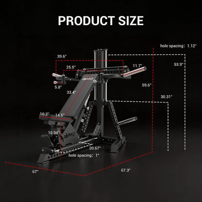 FID Bench Press Shoulder Press Machine V8
